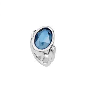 UNOde50 - Silver Orion Ring size 7 / Fits like a size 6.5.